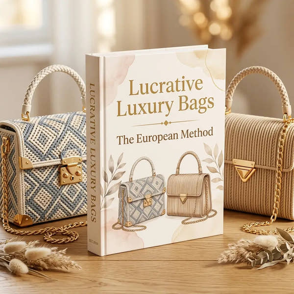 Lucrative Luxury Bags pattern book